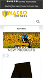 Mobile Screenshot of macroexports.com